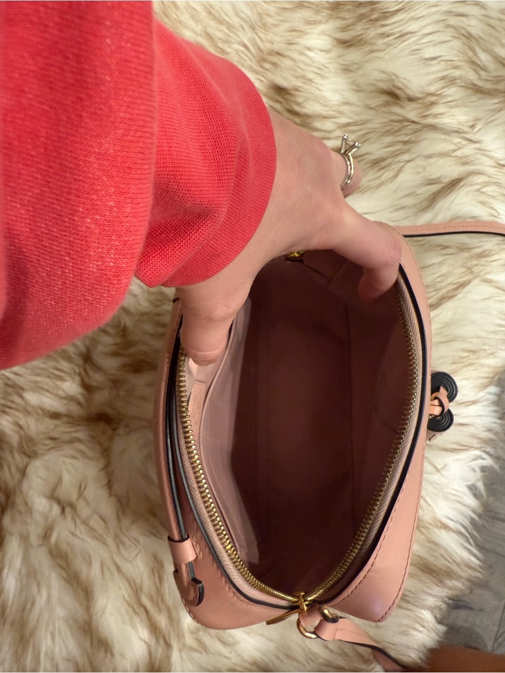 ✨ Louis Vuitton Saintonge Monogram Crossbody Bag – Rose Ballerine / Pink Trim ✨ - Picture 11 of 11